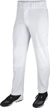 Champro Men&#39;s size Small White Baseball Pants Standard Open Bottom Adj. ... - £14.97 GBP