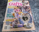 Quick and Easy Crafts Magazine February 1991 Brides Album Quilt Part 7 - £2.35 GBP
