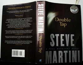 Steve Martini DOUBLE TAP (Paul Madriani #8) 2005 HDDJ FEFP assassin court room - £7.13 GBP