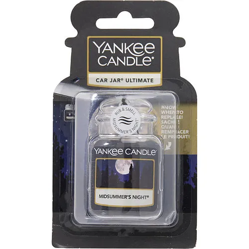 Yankee Candle Midsummer's Night Car Jar Air Freshener, musk, tag - £9.27 GBP