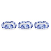 Spode Blue Italian Collection Dip Dishes | Set of 3 Mini Dipping Bowls f... - $64.59