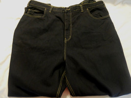 Big Men Jeans Black Size 40 x 32  - £15.11 GBP