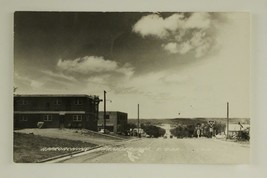 Vintage Rppc Photo Postcard Approaching Chamberlain South Dakota Street View - £6.08 GBP