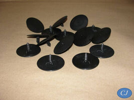 NEW HOOD INSULATION PAD RETAINING CLIPS PUSH PINS - SET OF 15 - $9.89