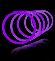 Glowsticks Purple Tube 100-Count Assorted Fun Fashion Accessories - $61.99
