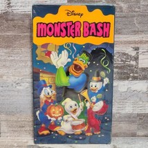Disney Monster Bash Sealed VHS Tape 1995 Halloween Cartoon Excellent Con... - £34.95 GBP