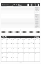AT-A-GLANCE 2023 Wall &amp; Desk Calendar, 8-1/2&quot; X 11&quot;, Small, Spiral Bound, Contem - £11.21 GBP