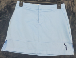 O&#39;Neill A Line Skirt Womens Size 0 Blue Polyester Pockets Logo Slit Flat Front - £12.52 GBP