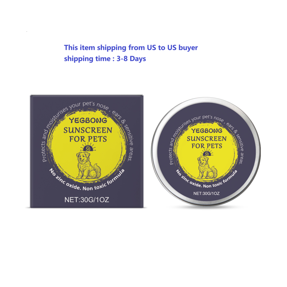 1/2/3 Box x30g pet protective cream, for cats and dogs to clean their skin Item image 2