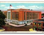 Timken Vocational School Canton Cleveland Ohio OH Linen Postcard V21 - $1.93