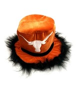 Texas Longhorns Stovepipe Fitted Hat Gameday Burnt Orange Black Adult Si... - £14.00 GBP