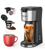 Iced Coffee Maker, Hot And Cold Coffee Maker Single Serve For K Cup And ... - £57.94 GBP