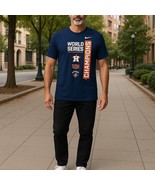 Nike Dri-FIT Houston Astros 2022 World Series Champions T-Shirt XXL Navy - $41.13 CAD