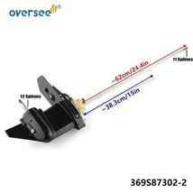 369S87302-2 Lower Unit Assy L For Tohatsu Outboard 2T M4C M5B M5BS 369-8... - $216.81