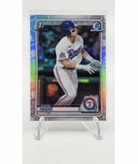 2020 Bowman Draft Chrome Refractor Justin Foscue Texas Rangers #BD-124 - €3,30 EUR