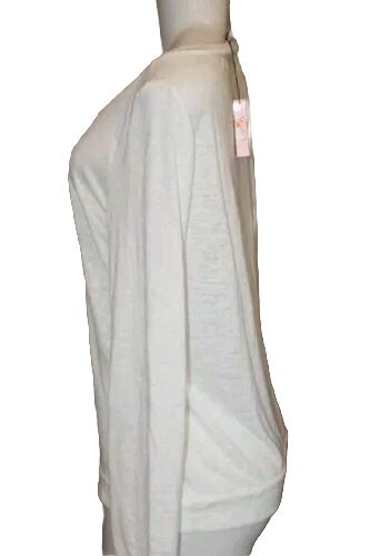 Victoria's Secret ~ "Bombshell" ~ Size Small ~ White ~ Lounge Top ~ Sweatshirt Item image 3