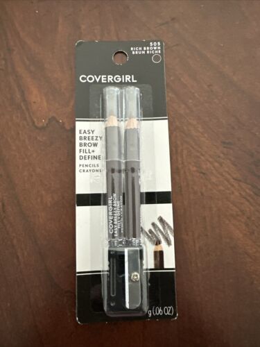 CoverGirl Easy Breezy Brow Fill &amp; Define Pencil - 505 Rich Brown - $5.89