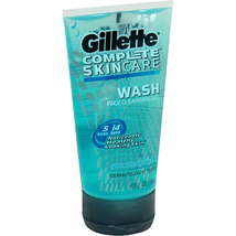 Gillette Complete Skincare Cleansing Wash Face Gel 5 fl oz Fragrance Free - £22.32 GBP