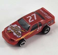 Vintage 1984 Tonka TNT Racer "Red Thunder" Rod Lightning Red Plastic Toy Car - $13.85