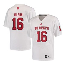 Russell Wilson NC State Wolfpack 16 White Football Jersey - £39.08 GBP