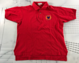 Vintage The Disney Store Polo Shirt Mens Large Red Mickey Mouse Country ... - £19.43 GBP