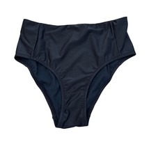 Universal Standard High Waisted Swim bottom USSM1604 Black Size 2XS US 6... - $34.42