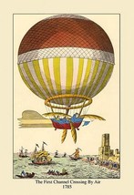 First Channel Crossing by Air, 1785 - Ballon with paddles Crosses the English Ch - £17.57 GBP+