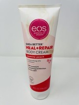 EOS Shea Butter Heal + Repair Body Cream Jasmine Peach Lotion 8oz - £19.65 GBP