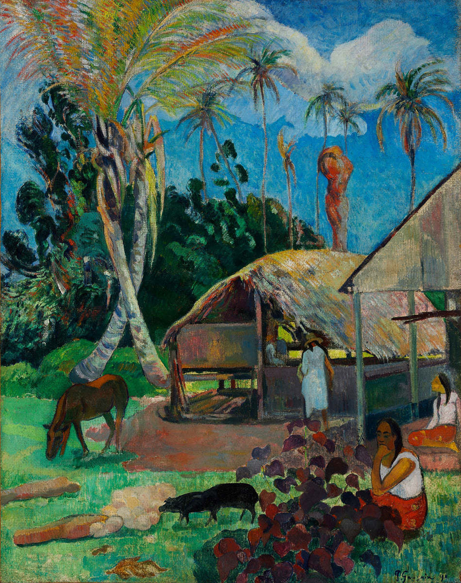 Paul Gauguin 1848 1903 The Black Pigs
