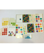 Vintage smiley face sticker sheets lot bright color round happy face sti... - €17,02 EUR