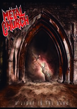 METAL CHURCH A Light In The Dark FLAG CLOTH POSTER BANNER CD Heavy Metal - £15.63 GBP
