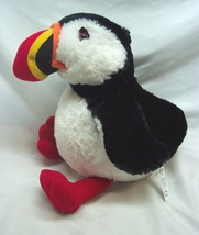 Petting Zoo Very Soft Puffin Bird 9&quot; Plush Stuffed Animal Toy 2015 - £14.80 GBP