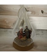 Dicksons Nativity Ornament Resin and Glass, 5 1/2 Inches  CHO-249 - £22.86 GBP