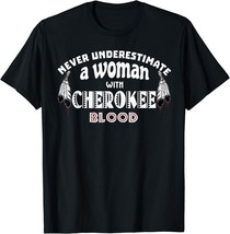 Cherokee Nation Native American Indian Woman Pride Girl Gift T-Shirt, Unisex Tee - £11.14 GBP+