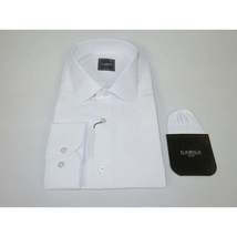 Men's Shirt Hankie CASILA Turkey Cotton Blend Long Sleeves 501800-01 White image 4
