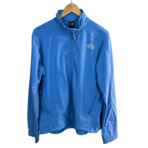 North Face Apex Jacket Womens XL Blue Full Zip Pockets Lightweight Shell Outdoor - £31.40 GBP