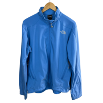 North Face Apex Jacket Womens XL Blue Full Zip Pockets Lightweight Shell... - £31.58 GBP