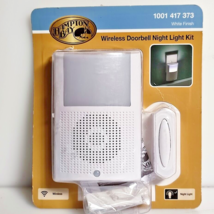 Hampton Bay Wireless Plug-In Doorbell Kit w/LED Night Light Wireless Push Button - £21.82 GBP