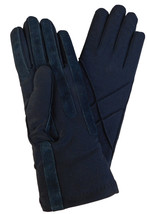 Isotoner Womens Black Flexible Fit Fleeced Lined Repel Snow Rain Gloves ... - $33.90