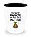 Banker Mom Shot Glass - Best Banker Mother Ever - Funny Gift for Bank Mama Shotg Item image 3