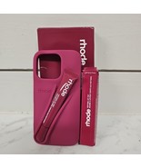 Rhode Summer Lip 3D Case iPhone 16 Pro Raspberry Jelly case and lipgloss... - €21,35 EUR