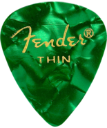 Fender 351 Premium Celluloid Guitar Picks - GREEN MOTO, THIN 144-Pack (1... - $492.31 MXN
