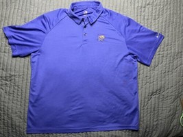 Nike Team University Of Memphis Tigers Men’s Polo Shirt XXL Blue - £11.73 GBP