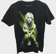 Britney Spears Collection Women Araca Album Cover Black T-Shirt S - £10.84 GBP