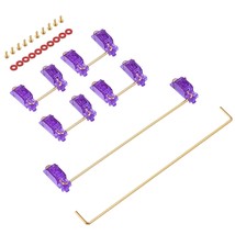 V2 Pcb Mount Screw In Stabilizers, Game Boy Purple Gbp Keyboard Stabilizers With - £30.50 GBP