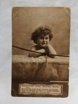 1909 Roth And Langley N Y Bright Eyed Cupid Valentine Postcard 3 1/2&quot; X 5 1/2&quot; - £30.95 GBP