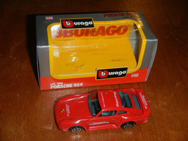 Toy Car Model Burago Porsche 959 1/43 Scale 4161 - £6.23 GBP