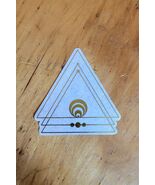 Rising Sun Pyramid Esoteric Sticker - $368.84 MXN