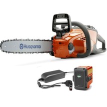 Husqvarna 120i 14&quot; Cordless Chain Saw Kit with Battery and Charger - £380.37 GBP