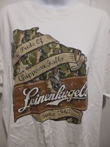 Leinenkugel&#39;s Beer The Pride Of Chippewa Falls Fruit Of The Loom T Shirt... - $9.89